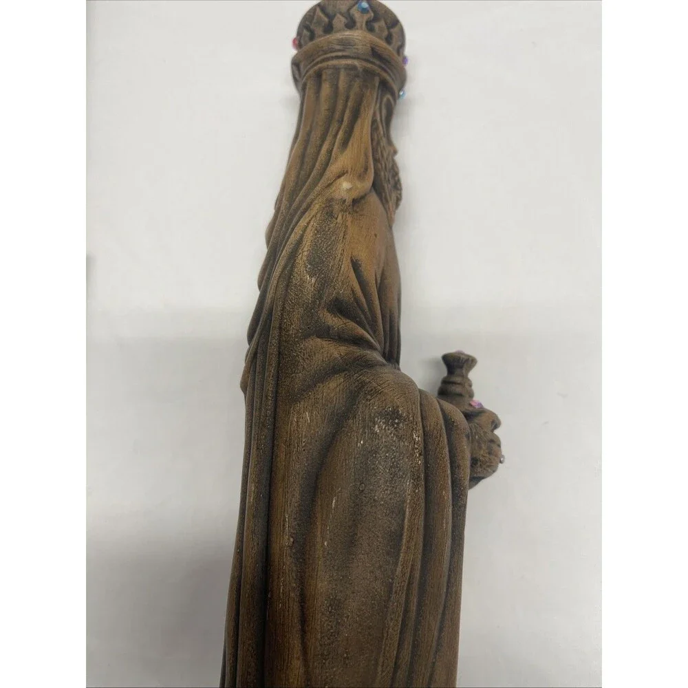 Mid Century Three Kings Wise Men Ceramic Figurines Christmas Nativity 1977